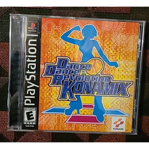 Dance Dance Revolution Konamix (Sony PlayStation 1 2002) Complete In Box CIB PS1